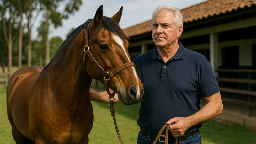 Aldo Vendramin mostra como disciplina e técnica definem a rotina de um competidor do cavalo crioulo.